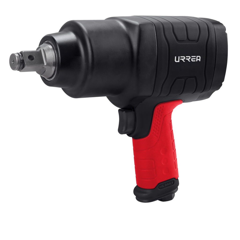 Pistola de impacto neumática cuadro de 1/2" 590 Ft-lb composite sistema twin hammer Urrea