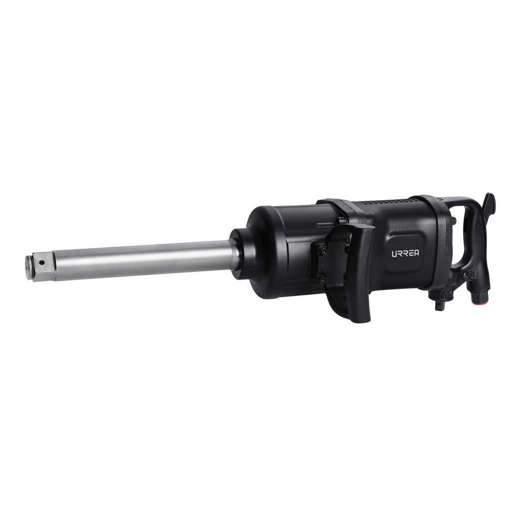 Pistola de impacto neumática cuadro de 1-1/2" 4,500 Ft-lb con extensión 9" Urrea