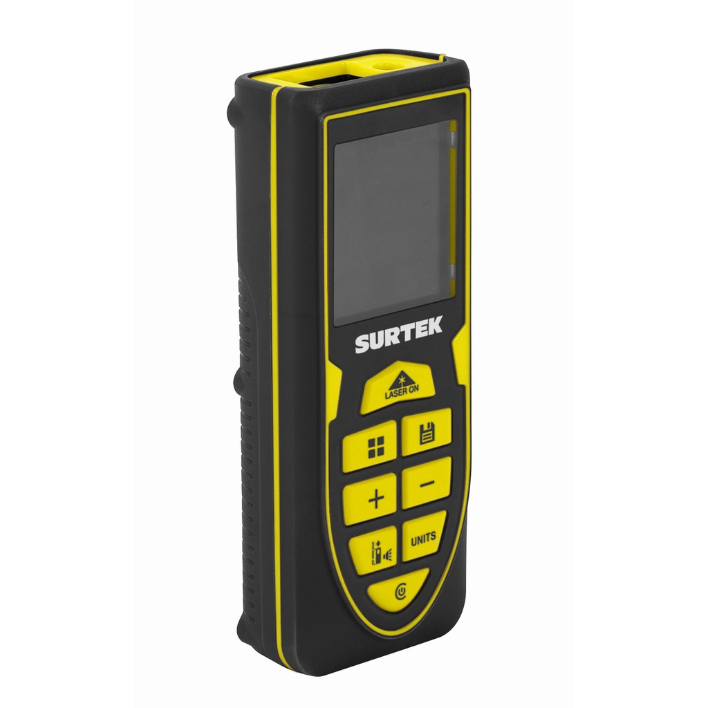 Distanciómetro láser recargable, 100 m Surtek
