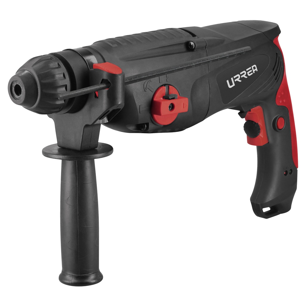 Rotomartillo electroneumático SDS Plus 800 W, 120 V, 3J, 0-1100 RPM Urrea