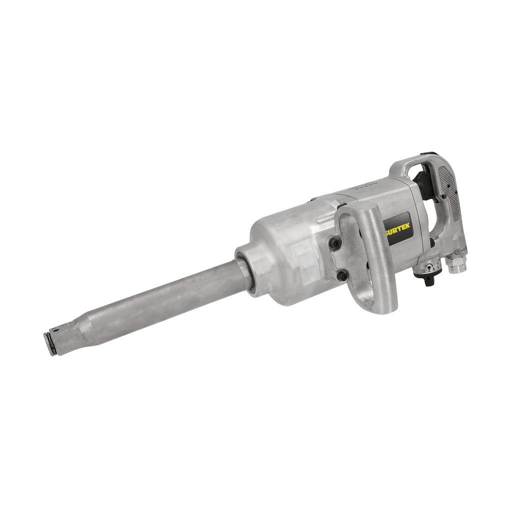 Pistola de impacto neumática cuadro de 1" 1,920 Ft-lb con extensión 9" sistema twin hammer Surtek