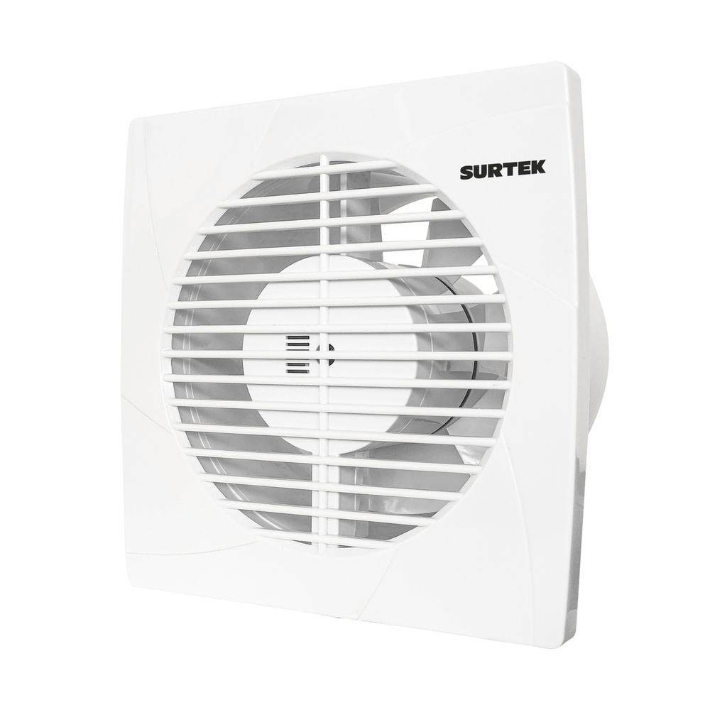 Extractor de aire domestico 4", 1.5m2 de alcance, 12 w, 44 m3/h, 40dB Surtek