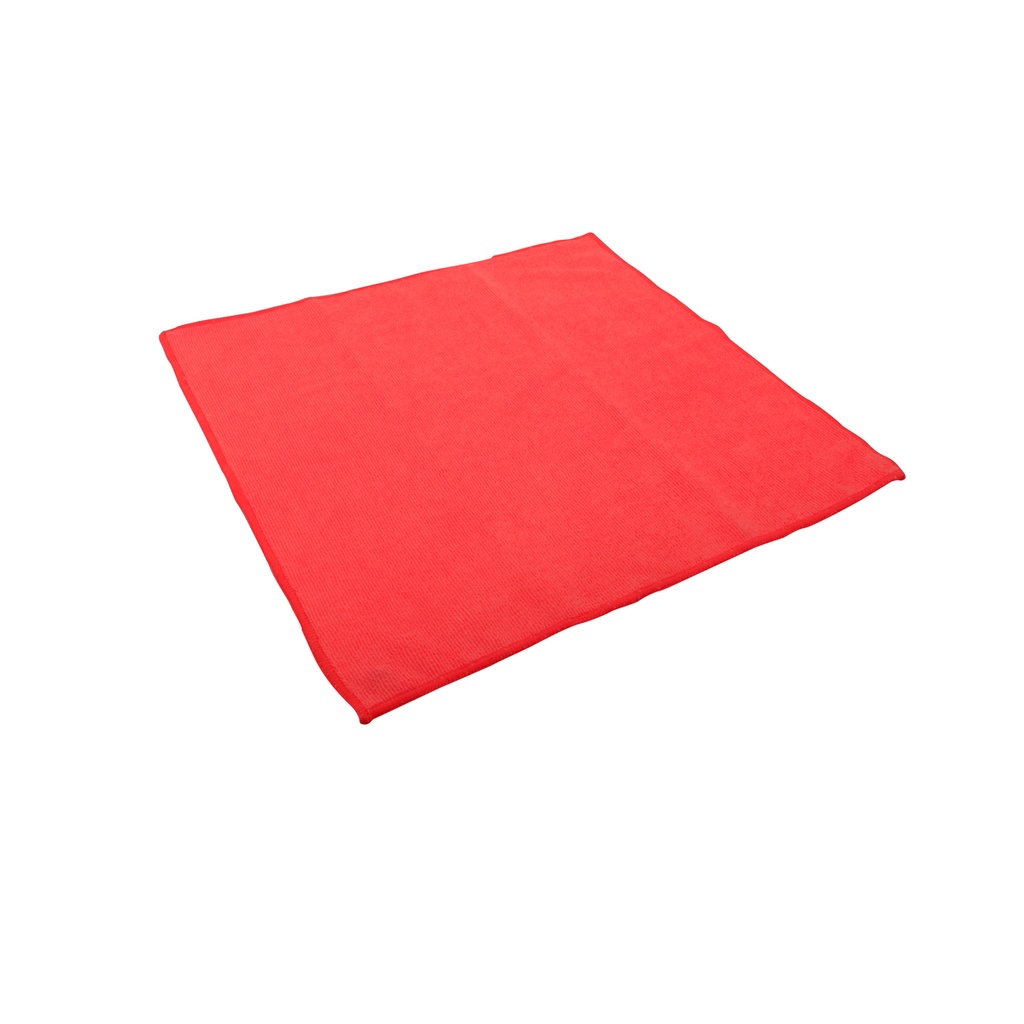 Paño de microfibra de 40 x 40 cm rojo Foy
