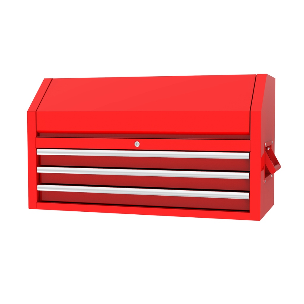 Gabinete superior 3 gavetas color rojo serie P 41" Urrea