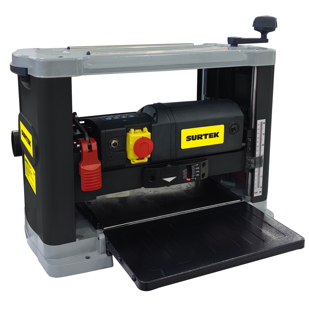 Cepillo estacionario 13" 2-1/2 HP, 1800 W, 120 V, 9300 RPM 1 fase Surtek