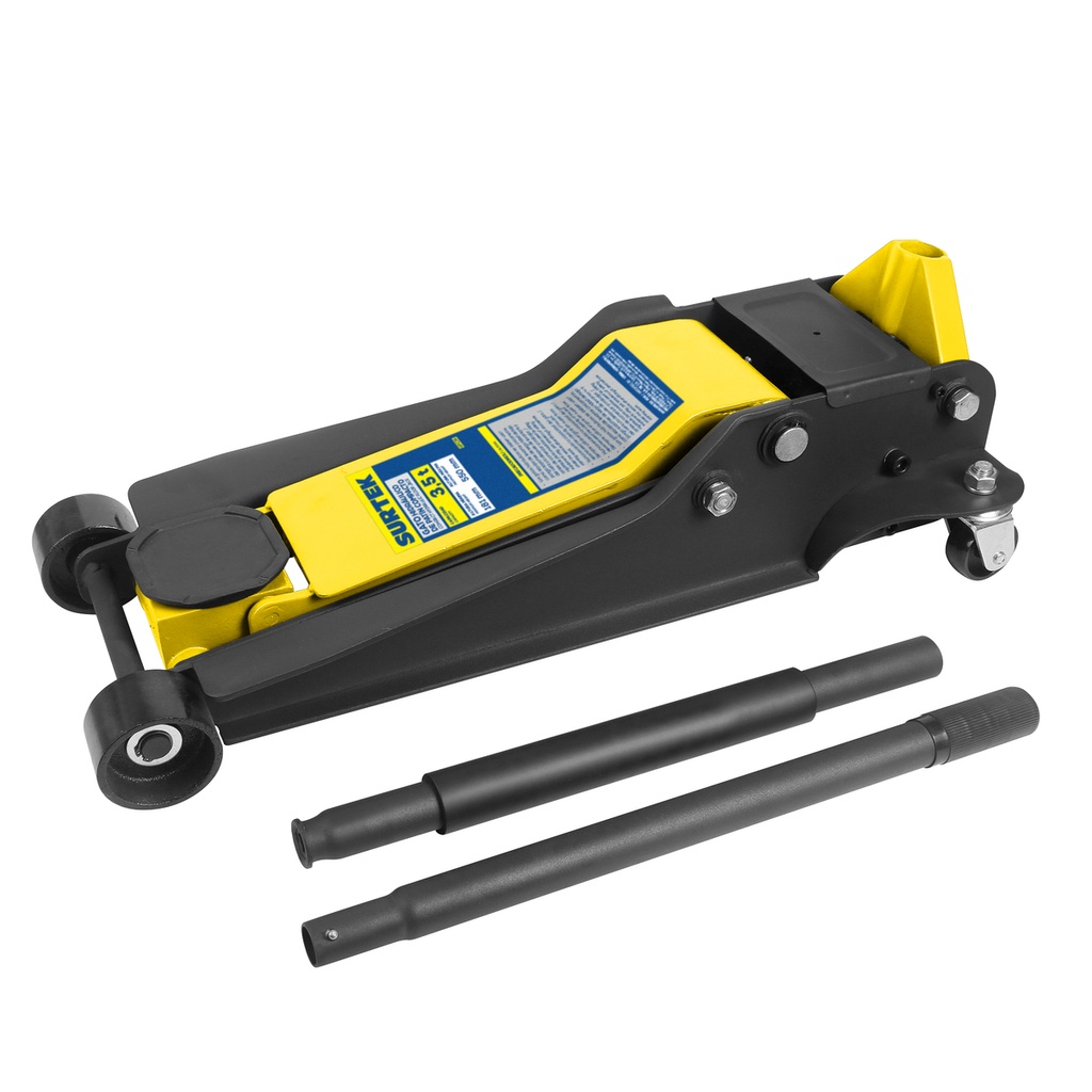 Gato hidráulico de patín compacto, 3.5 ton Surtek