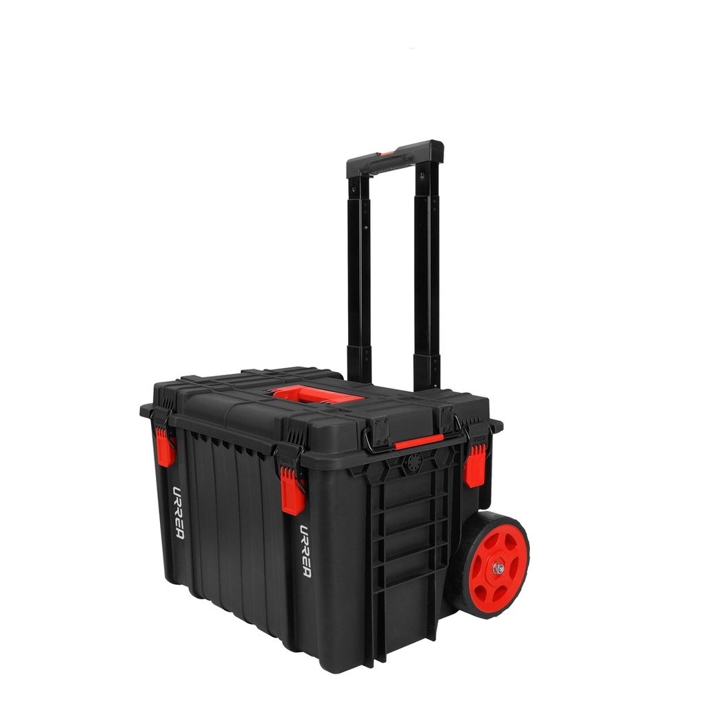 Caja modular plástica color negro 22" x 12-1/2" x 16" Urrea