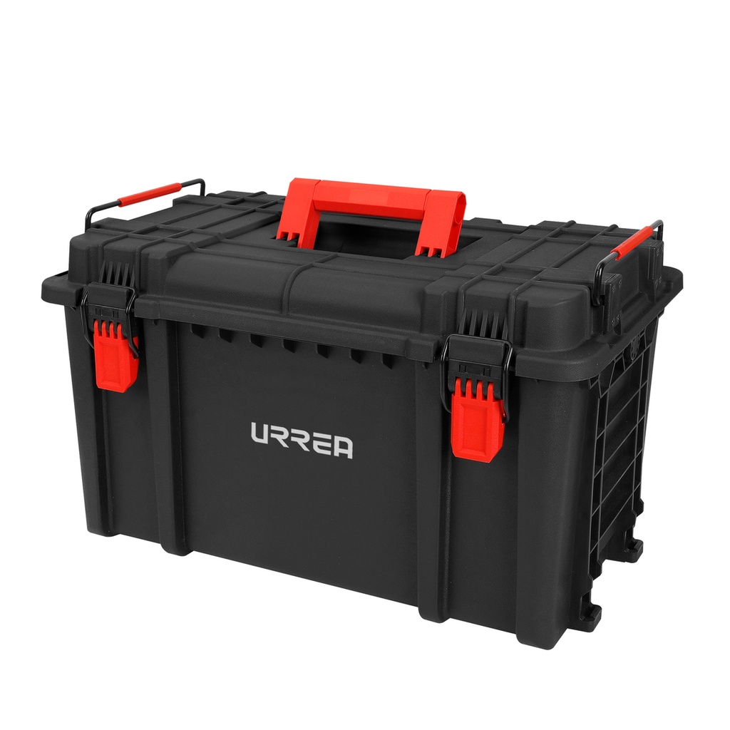 Caja modular plástica color negro 22" x 13" x 13" Urrea