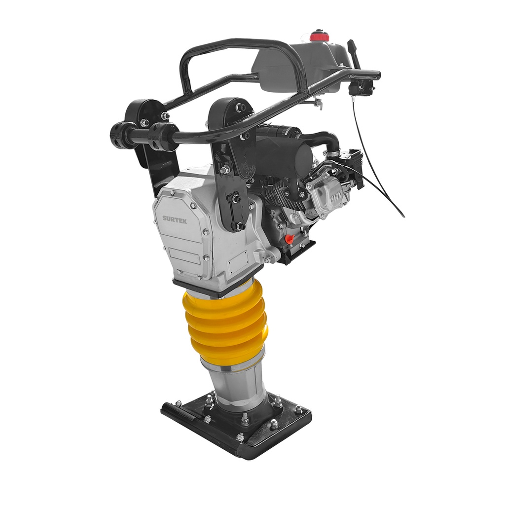 Bailarina compactadora a gasolina con motor de 4 tiempos 6.5 HP Surtek