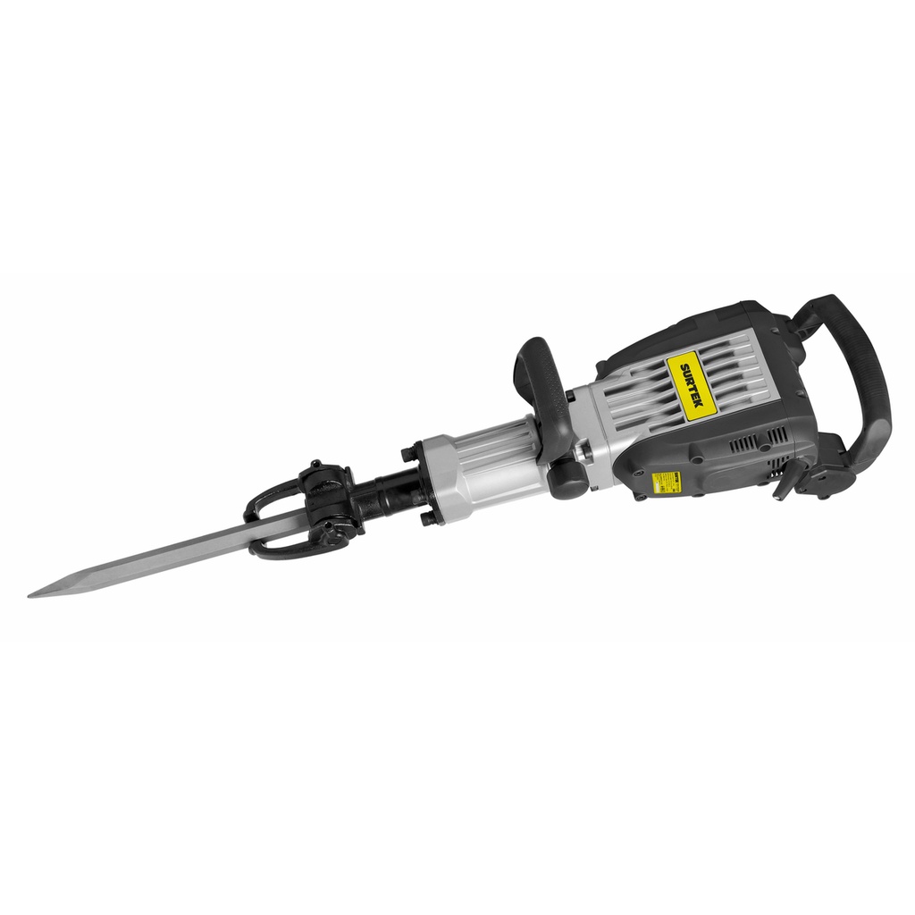 Martillo demoledor con control anti-vibración, zanco hexagonal 2000W, 120V, 75J, 1300 IPM Surtek
