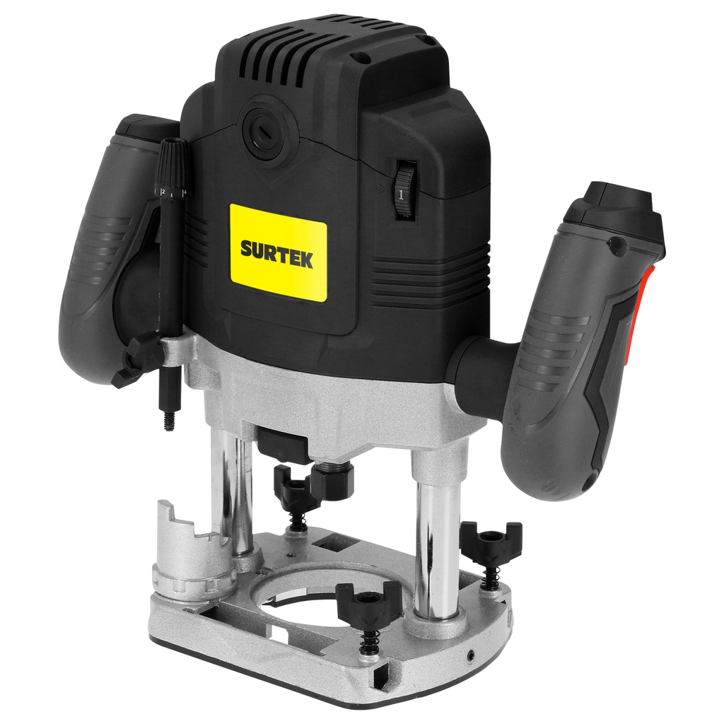 Router 1/4"-1/2" 1200 W 120 V, 1200-30000 RPM Surtek