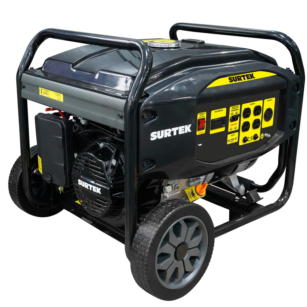 Generador a gasolina 6000 W, 389 cc 120-240 V Surtek