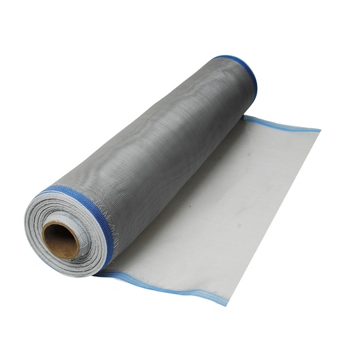 [138113] Tela para mosquitero de plástico gris 0.60 x 30 m Surtek