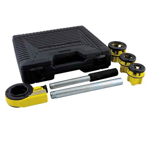 [TMP5] Juego de tarraja para tubo de 1/2" a 1" NPT, 4 piezas Surtek