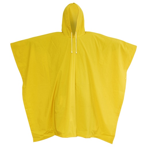 [137520] Poncho impermeable sin refljante con interior de poliéster unitalla Surtek