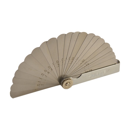 [107331] Calibrador en pulgadas y milimétricos 26 hojas Surtek