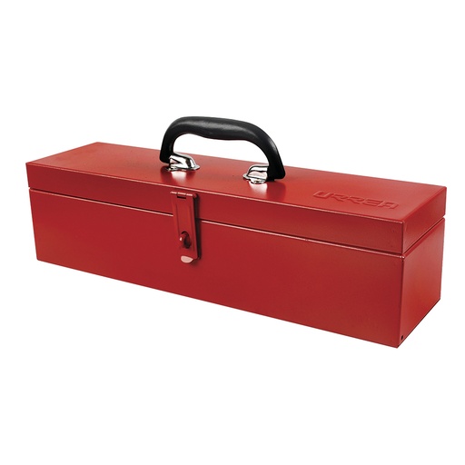 [5493] Caja metálica usos múltiples color rojo 17" x 4" x 4" Urrea