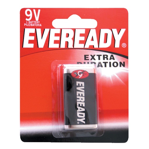 [1222-1] Pila alcalina Eveready® "9V" Surtek