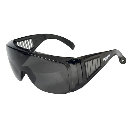 [137324] Lentes de seguridad modelo tradicionales, oscuros Surtek