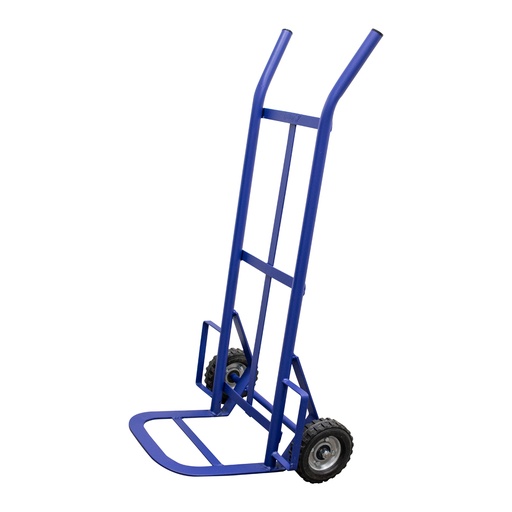 [DBF1] Diablo bodeguero capacidad 100 kg azul con llanta sólida Foy