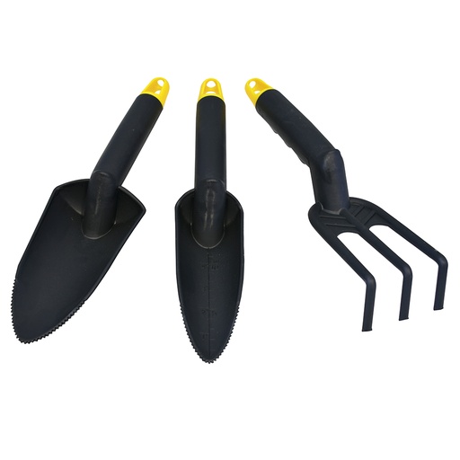 [130255] Juego combinado de herramienta para jardinería, 3 piezas Surtek