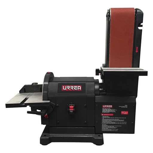 [LE834] Lijadora de banda 4" x 36" y disco estacionaria 8" 3/4 HP 120 V Urrea