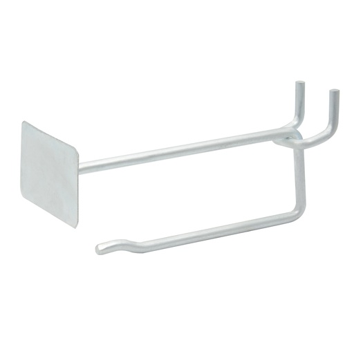 [124128] Gancho para perfocel con preciador metálico, 4" Surtek