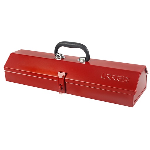 [5496] Caja metálica usos múltiples color rojo 18" x 5" x 3" Urrea