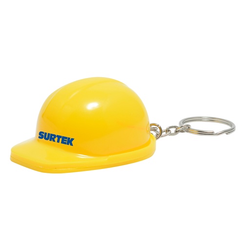 [127195] Llavero destapador de mini casco de seguridad Surtek