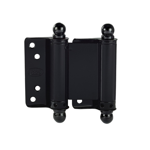 [10BR] Juego de bisagras doble acción color negro, 3", 2 piezas Lock