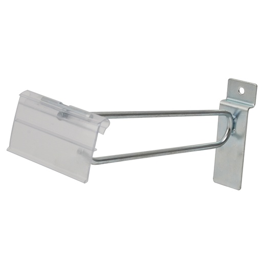 [124133] Gancho de panel ranurado con preciador plástico, 6" Surtek