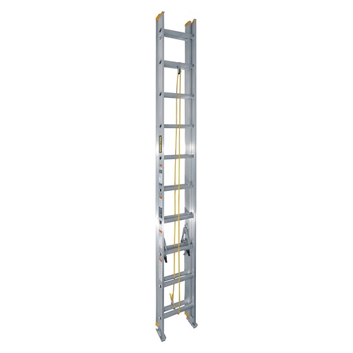 [EE20] Escalera de extensión tipo III de aluminio con 20 peldaños Surtek