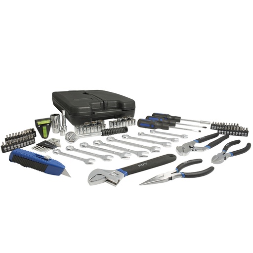 [144036] Juego combinado de herramienta 95 piezas, con estuche plástico Foy