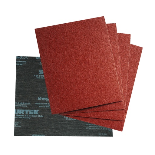 [LER120] Lija roja para esmeril, grano 120 Surtek