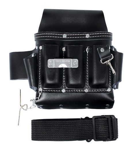 [BN133] Portaherramientas de piel tipo vaqueta, 10 bolsillos Urrea