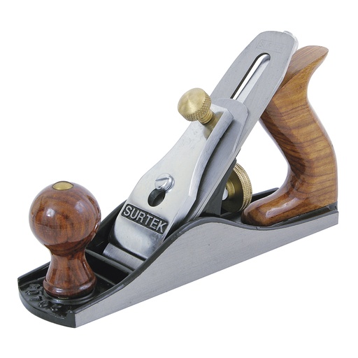 [120405] Cepillo para carpintero de madera base lisa #5 Surtek