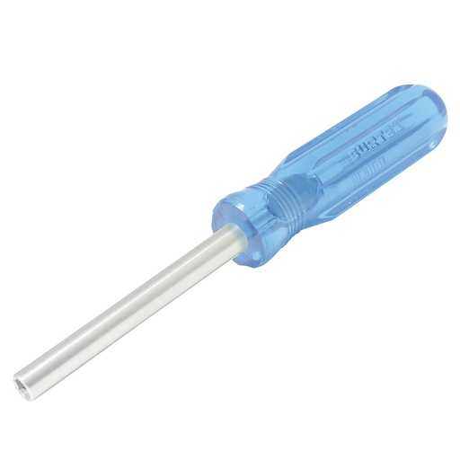 [D300] Destornillador con mango azul, mágnetico para puntas hexágono intercambiables de 1/4" Surtek