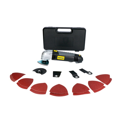 [MH600] Juego combinado de herramienta multipropósitos 300 W, 20 piezas Surtek