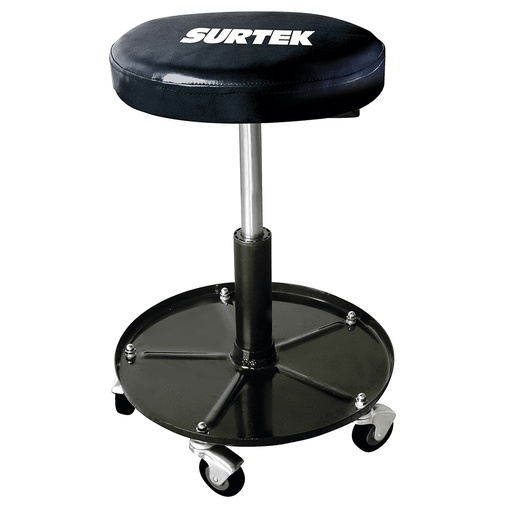 [137074] Banco para mecánico giratorio acolchonado, 489 mm Surtek