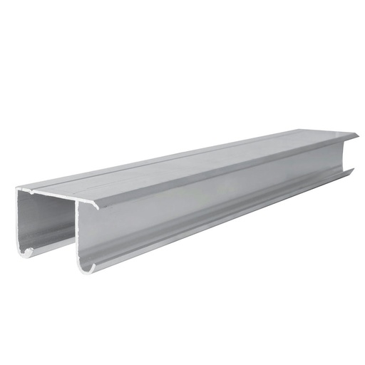 [RIALJ3] Riel tipo JJ para clóset 3 m, de aluminio Lock