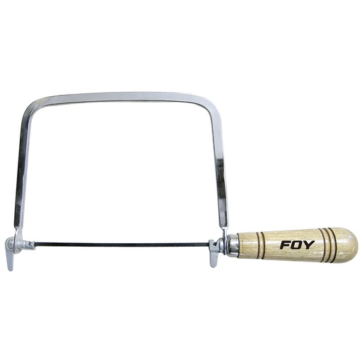 [143124] Arco calador con mango de madera 6" Foy