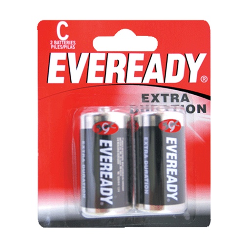 [1235-2] Pila alcalina Eveready® "C", 2 piezas Surtek