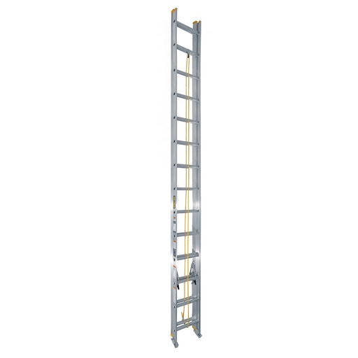 [EE28] Escalera de extensión tipo III de aluminio con 28 peldaños Surtek