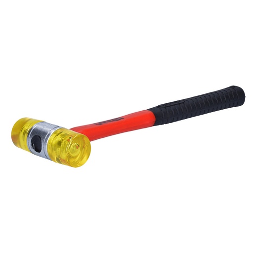 [1383FV] Martillo con tapas plásticas con mango de fibra de vidrio de 11-1/4", 14 oz Urrea