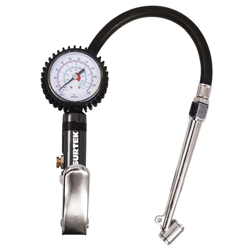 [108113] Inflador con manómetro 1/4" NPT Surtek