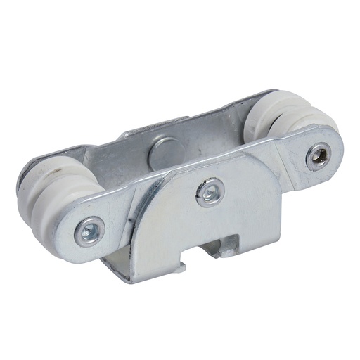 [CCLORT4] Juego de carretillas riel TT 4 baleros para clóset, galvanizada Lock