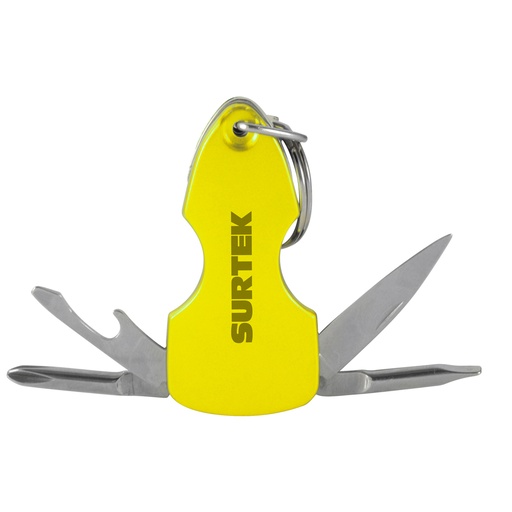 [120528] Pinza multiherramienta 6 en 1 tipo llavero Surtek