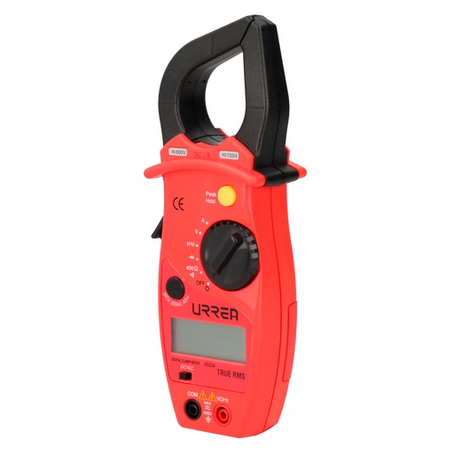 [UD334] Multímetro digital de gancho RMS verdadero Urrea