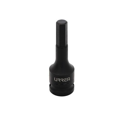 [7441-6M] Dado de impacto con punta hexagonal cuadro de 1/2", métrico, 6 mm Urrea