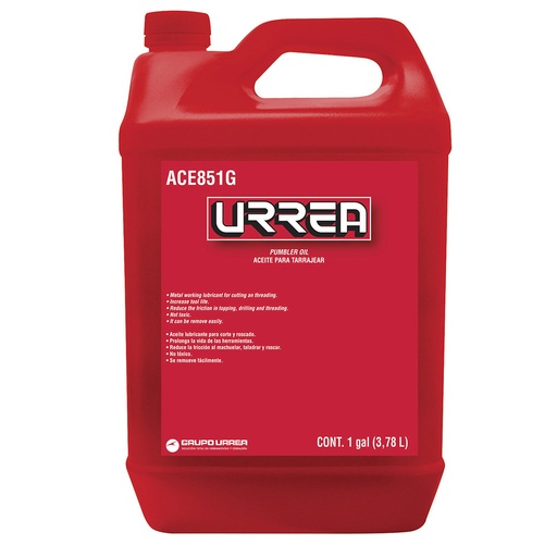 [ACE851G] Aceite para tarraja de 3.78 Lt Urrea
